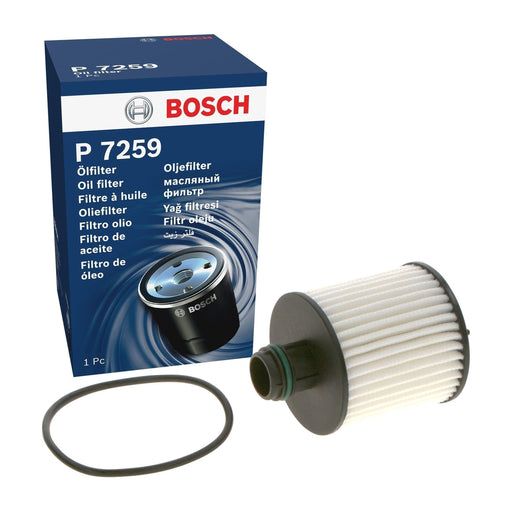 Genuine Bosch Cv Oil Filter P7259 Fits Vauxhall Combo Cdti - 1.3 - 11- F02640725 Bosch  - Town Parts