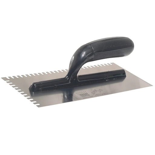Ragni R231 Mastic Trowel U Notches Edge Plastic Handle 11 x 4.3/4in - R231