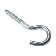 ForgeFix Screw Hook ZP 80 x 12Ga Bag 10 - 10SH8012