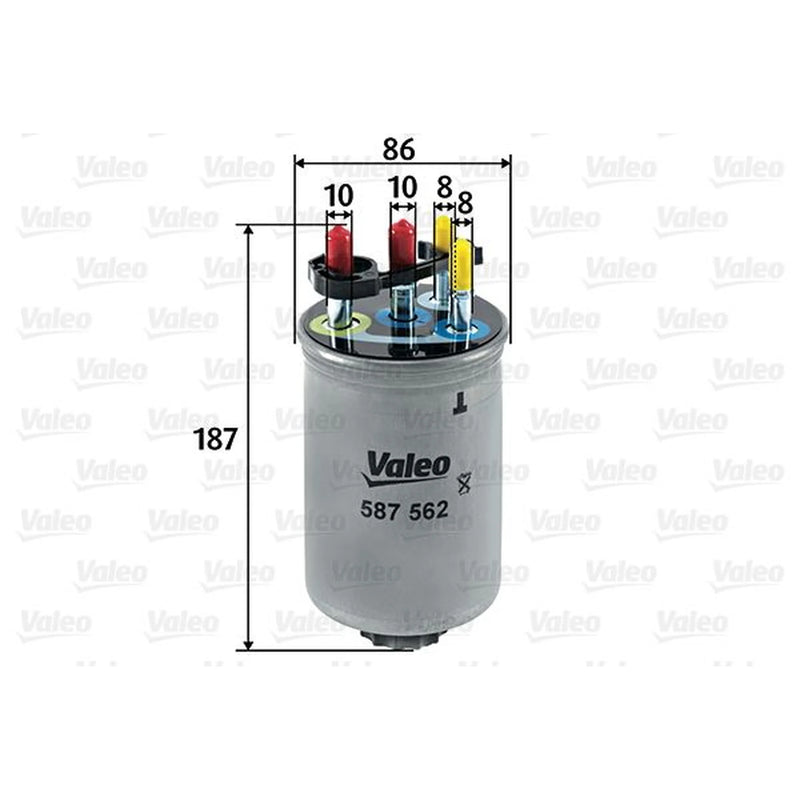 Valeo Fuel Filter Element 587562