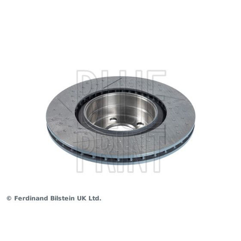 Blue Print 2 x Perforated/Vented Rear Brake Discs ADB114378