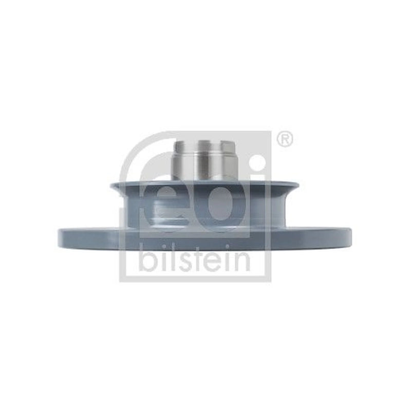 Febi 2 x Solid Front Brake Discs 02583