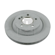 Febi 2 x Internally Vented Rear Brake Discs 26108