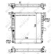 NRF Engine Radiator 56034