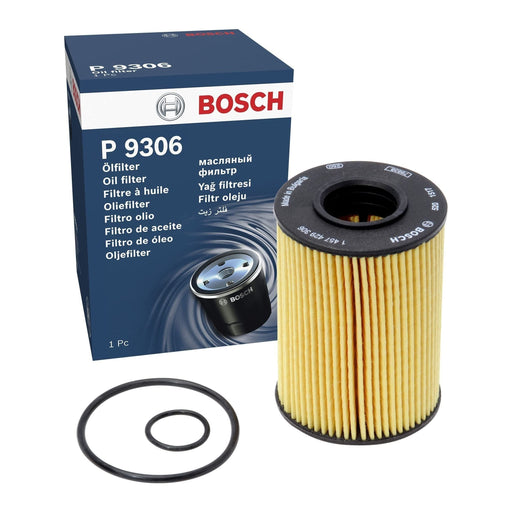 Genuine Bosch Car Oil Filter P9306 Fits Mercedes-Benz A A150 - 1.5 - 04-12 14574 Bosch  - Town Parts