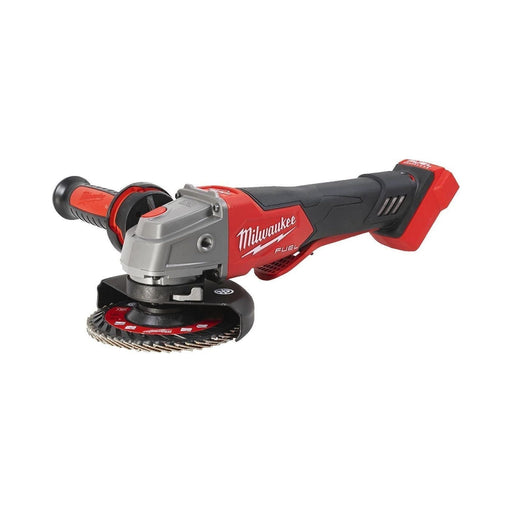 Milwaukee M18 FUEL 115mm Variable Speed & Braking Angle Grinder With Paddle Switch Milwaukee  - Town Parts