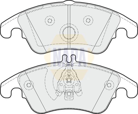 NAPA Front Vented & Rear Vented Brake Discs & Pads fits MERCEDES-BENZ