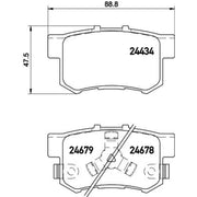 Mintex Rear Brake Pad Set MDB2959