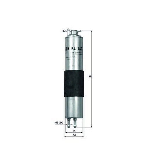 Mahle Fuel Filter Element KL 149