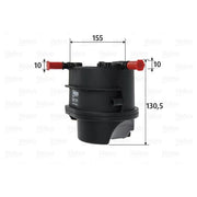 Valeo Fuel Filter Element 587571