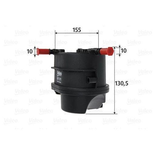 Valeo Fuel Filter Element 587571
