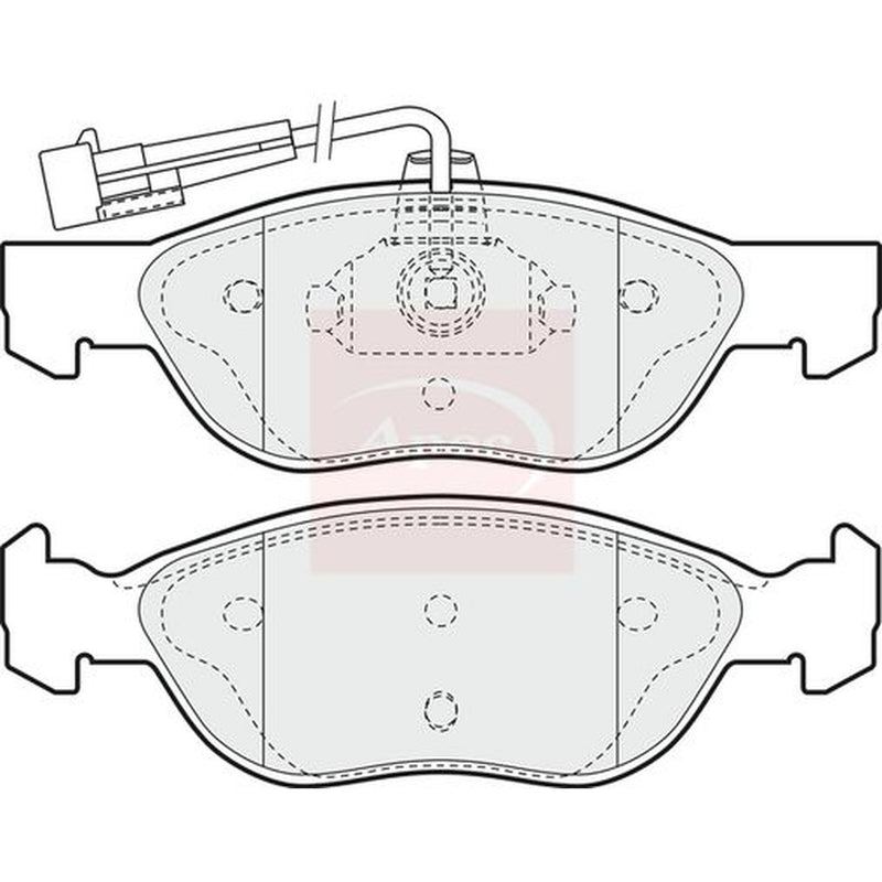 Apec Front Brake Pad Set PAD938