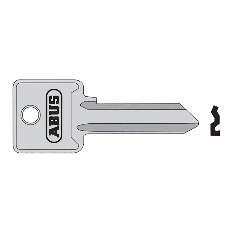 ABUS Mechanical 85/30 30mm Right Hand Key Blank - 10002701-01
