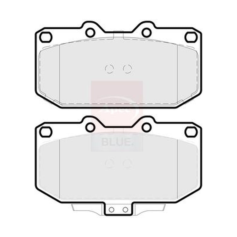 Apec Front Brake Pad Set PD3938