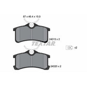 Textar Rear Brake Pad Set 2401301