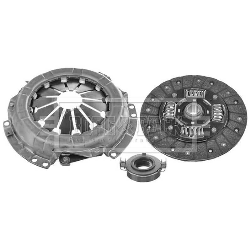 Borg & Beck Clutch Kit Set 3pc 215mm HK2159