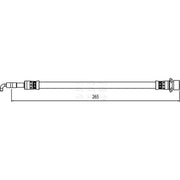 Apec Brake Hydraulic Hose Line Rear HOS4092