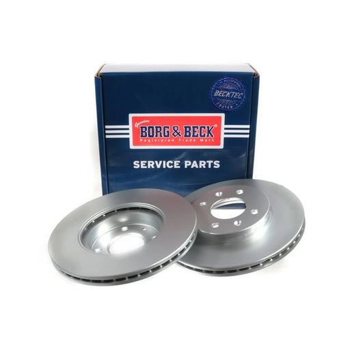 Borg & Beck 2 x Vented Front Brake Discs BBD5528