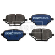 Borg & Beck 4 x Rear Brake Pad Set BBP2864