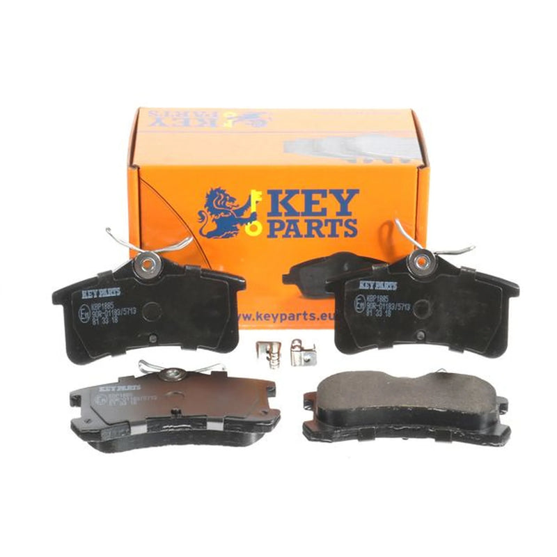 Key Parts 4 x Rear Brake Pad Set KBP1885