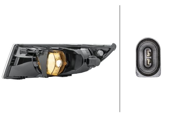Hella 1NE 010 299-121 Front Fog Light