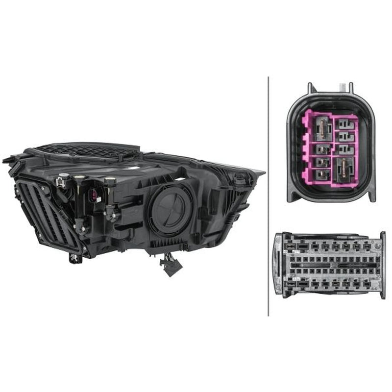 Hella Headlight Headlamp LED Left 1LX 354 870-091