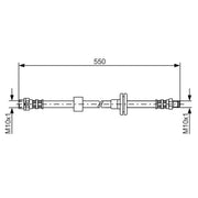 Bosch Brake Hydraulic Hose Line Front 1 987 481 056