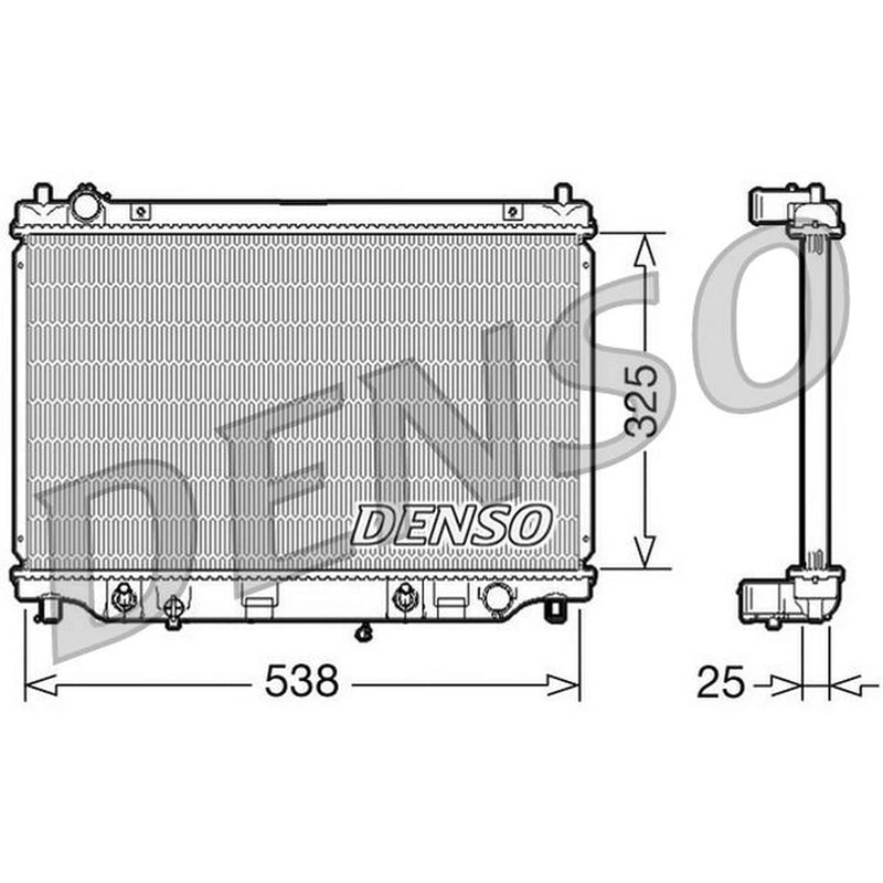 Denso Engine Radiator DRM44017