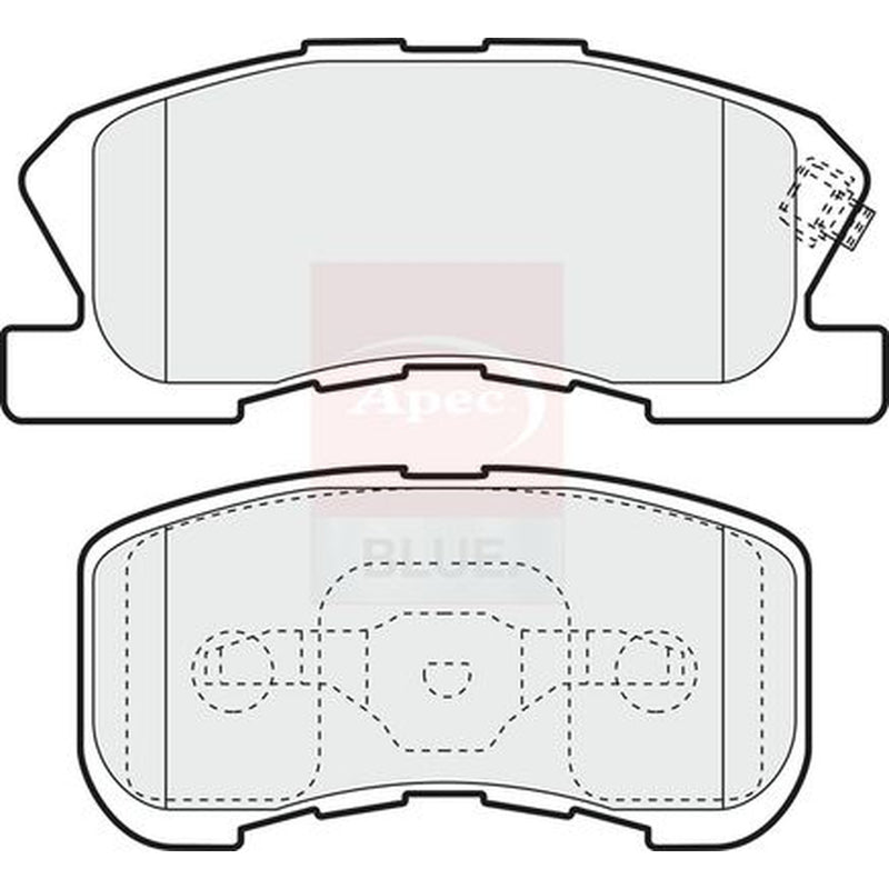 Apec Front Brake Pad Set PD3511