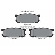 Textar Rear Brake Pad Set 2387601