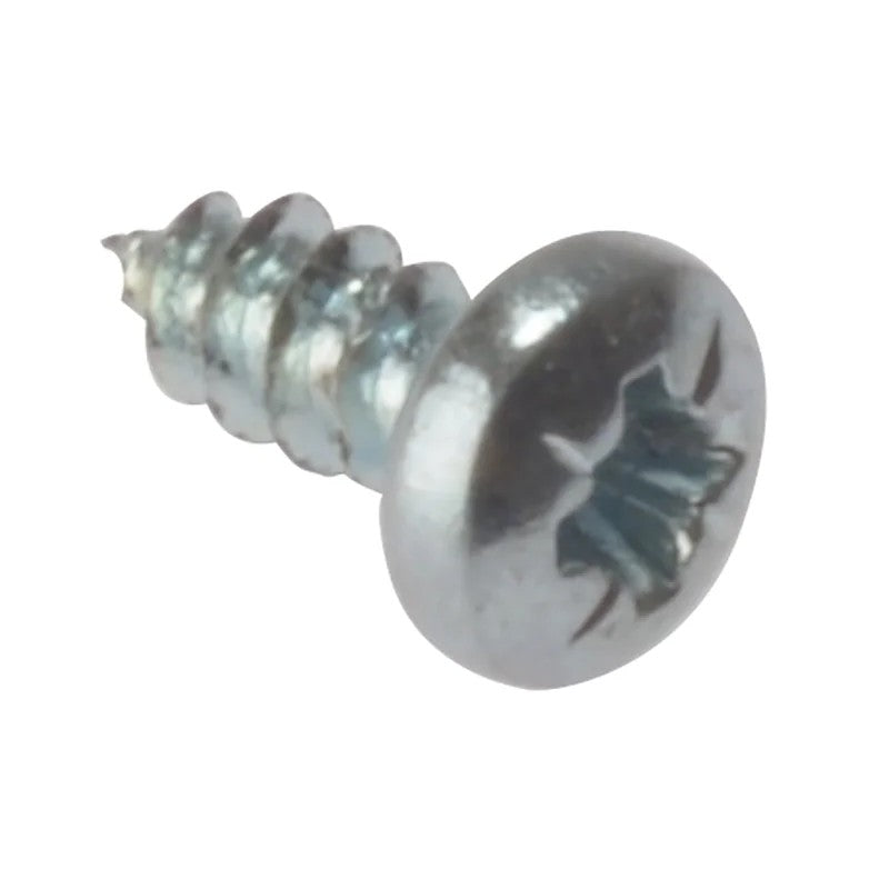 ForgeFix Self-Tapping Screw Pozi Compatible Pan Head ZP 1/2in x 4 Box 200