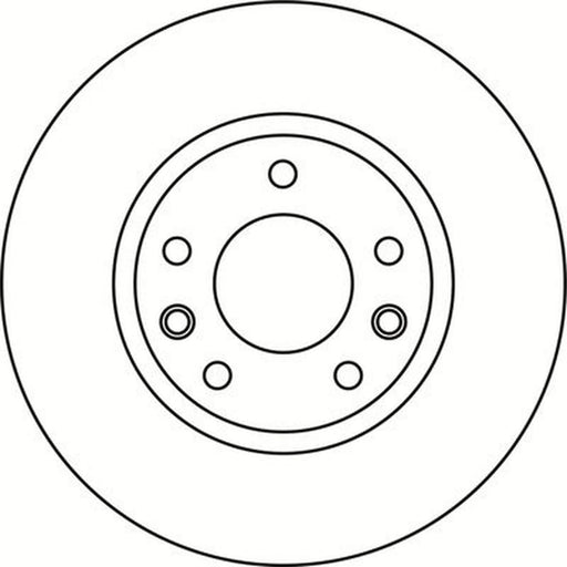 Abtex 2 x Vented Front Brake Discs BD1929V