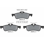Textar Rear Brake Pad Set 2457401