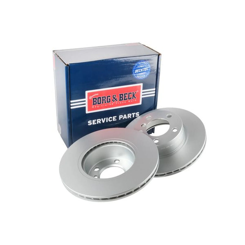 Borg & Beck 2 x Vented Front Brake Discs BBD5264