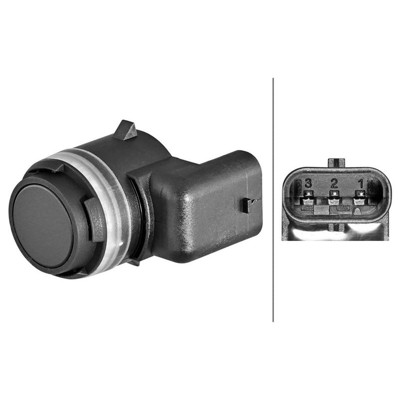 Hella Parking Sensor (PDC) Rear 6PX 358 270-431