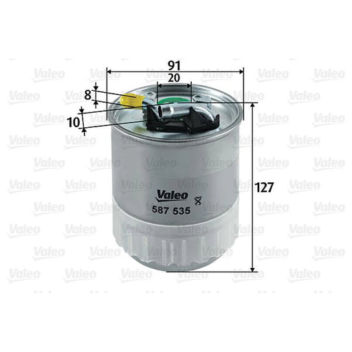 Valeo Fuel Filter Element 587535