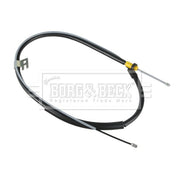 Borg & Beck Handbrake Cable Left Rear BKB3952