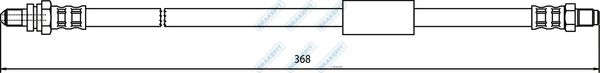 Apec Brake Hydraulic Hose Line Rear