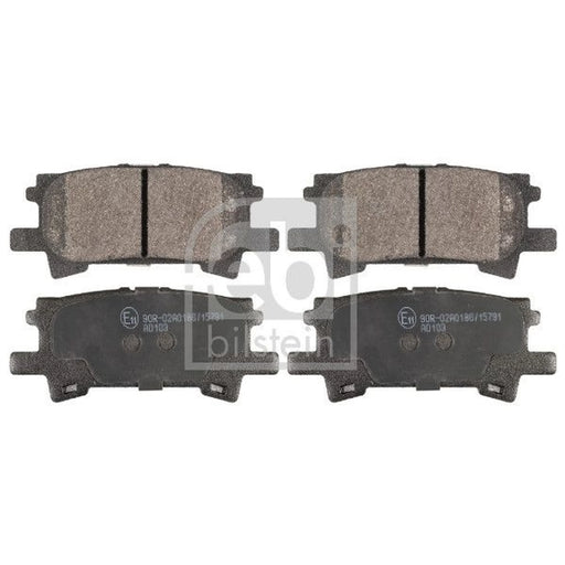 Febi Rear Brake Pad Set 116334