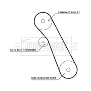 Borg & Beck Timing Belt & Water Pump Kit BTW1049