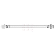 Apec Brake Hydraulic Hose Line Rear HOS4483