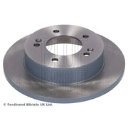 Blue Print 2 x Solid Rear Brake Discs ADG043156