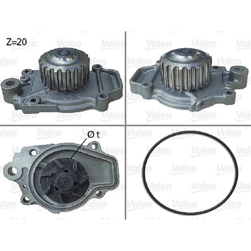 Valeo Engine Cooling Water Pump 506028