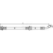 Apec Brake Hydraulic Hose Line Front Right HOS3518
