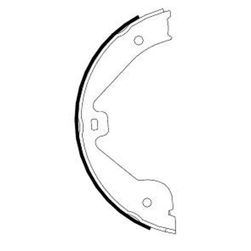 Mintex Parking Brake Shoe Set MFR636