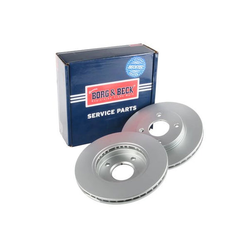 Borg & Beck 2 x Vented Front Brake Discs BBD4120