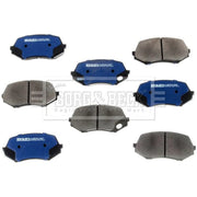 Borg & Beck 4 x Front Brake Pad Set BBP2258