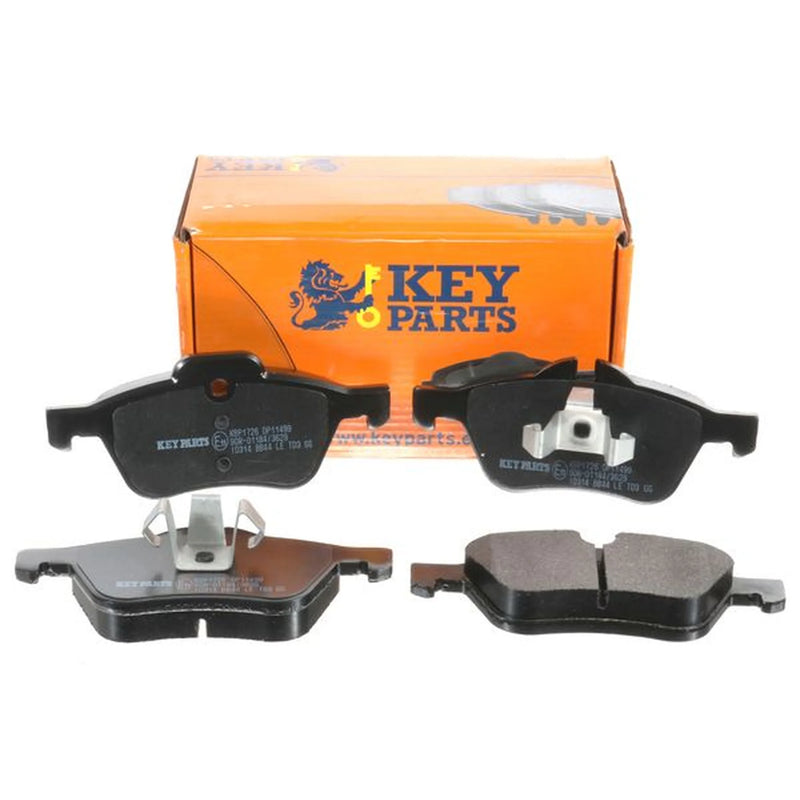 Key Parts 4 x Front Brake Pad Set KBP1726