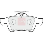 Apec Rear Brake Pad Set PAD1444