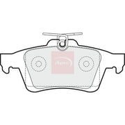 Apec Rear Brake Pad Set PAD1444